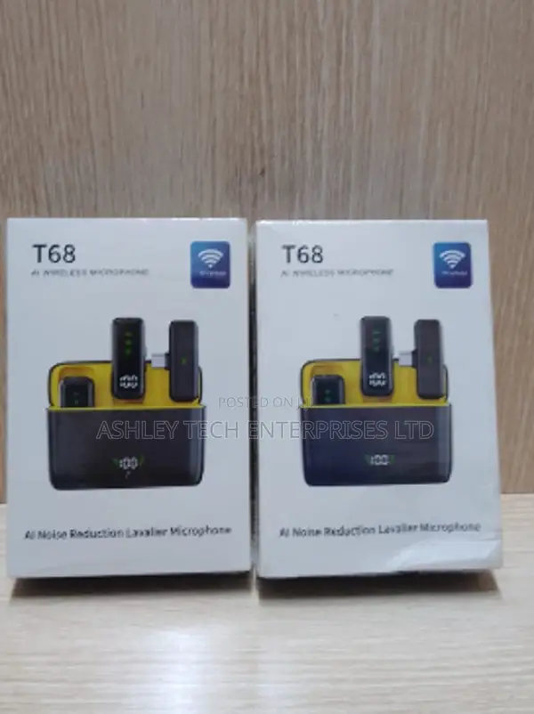 T68 Wireless Dual Mic - TikTok & YouTube - 1