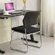 Ergonomic Fabric Office Chair - Black - 5