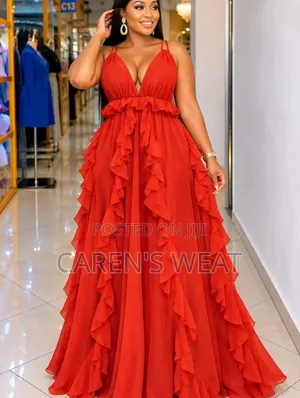 Ladies Backless Maxi Dresses