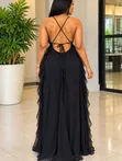 Ladies Backless Maxi Dresses - 2