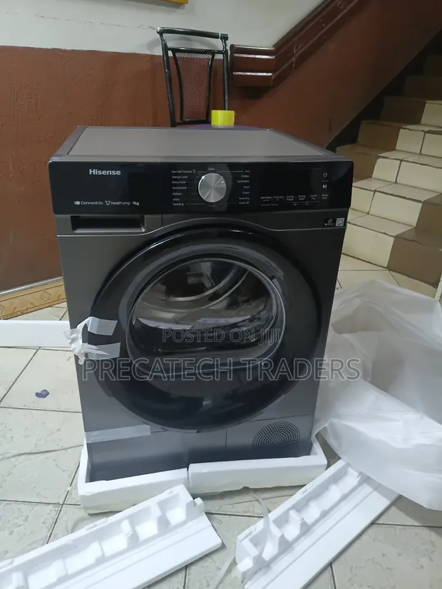 Hisense 9KG Heat Pump Tumble Dryer - 1