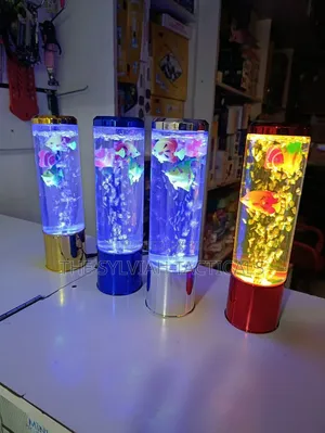 LED Water Bubble Aquarium Column 28cm