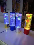 LED Water Bubble Aquarium Column 28cm - 1