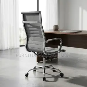 Comfortable Highback Office Chair - Gray