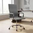 Comfortable Highback Office Chair - Gray - 3