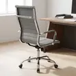 Comfortable Highback Office Chair - Gray - 4
