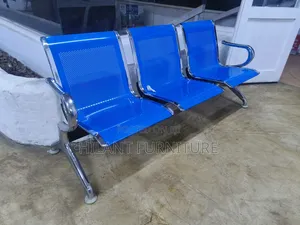 Kiti cha Kusubiri cha Bluu cha Viti 3