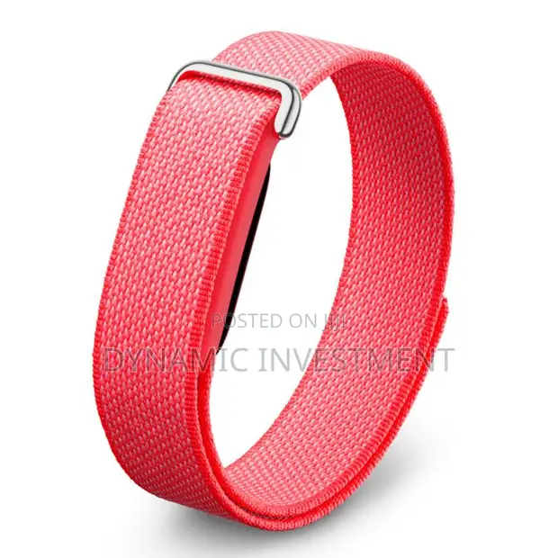 Google Fitbit Air Nylon Loop Watch Band - Red - 1