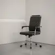 Executive High Backrest Office Chair with Fixed Arm - 2