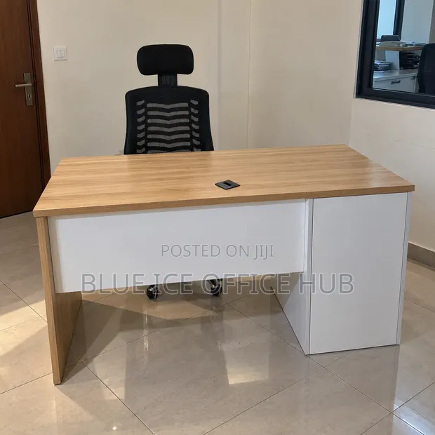 Modern Office Desk with Storage - Boss Office Products - 1