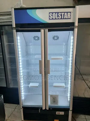 Solstar Chiller ya Kuonyesha Milango Miwili 466L