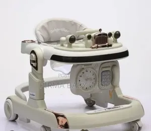 4-in-1 Portable Baby Walker with Music