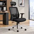 Orthopedic Manager's Mesh Office Chair - Brown - 4