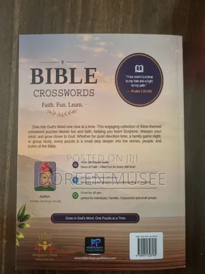 Bible Devotional Crossword Book for All Ages