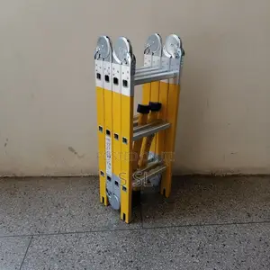 Fiberglass Multi Folding Ladder 4x3 - Durable & Safe