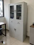 Boss Office Products Kabati la Hifadhi Linalofungwa kwa Milango ya Kioo - 5