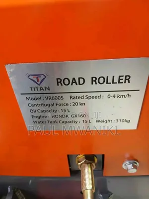 Titan VR600S Heavy Duty Vibratory Road Roller Compactor