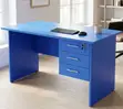 1400mm Blue Clerical Staff Workstation - 5