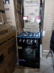 Vision Plus 3+1 Freestanding Cooker 50x50 - Black - 2