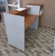 Dawati la Mpokezi Lililobinafsishwa 160cm MDF - 4