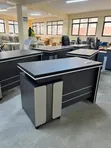 Modern Executive Office Desk - Black Manager Workstation - 2