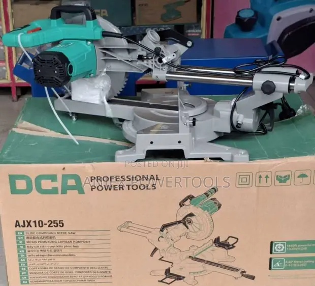 DCA AJX10-255 10-Inch 1800W Slide Compound Mitre Saw - 1
