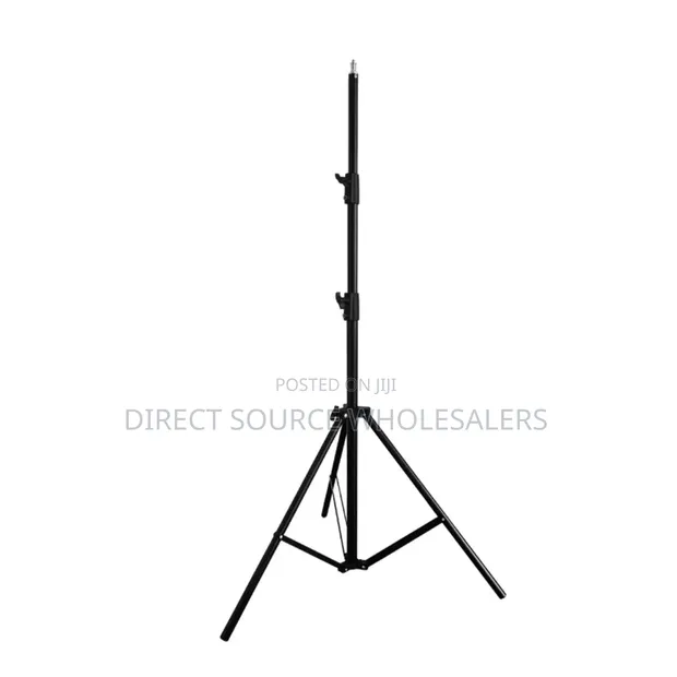 2m Universal Tripod Stand for Ring Light, Smartphone, LED Light - 1