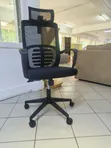 High-Back Mesh Executive Office Chair with Lumbar Support - 3