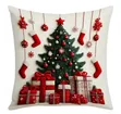 Decorative Christmas Throw Pillow Covers (45x45cm) - 2