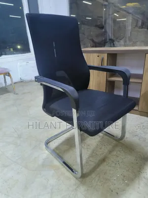 Highback Executive Mesh Visitors Chair - Black