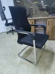 Highback Executive Mesh Visitors Chair - Black - 2