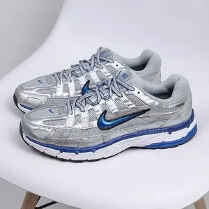 Nike P-6000 Metallic Silver Sneakers