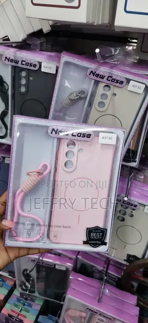 Pink MagSafe Silicone Case for Samsung Galaxy A37 5G