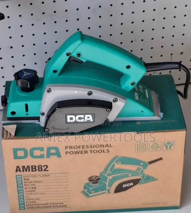 DCA AMB82 Professional Electric Wood Planer (500W, 82mm) - 1