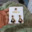Aura Luxury Gold-Plated Earrings - 1
