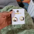 Aura Luxury Gold-Plated Earrings - 2