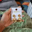 Aura Luxury Gold-Plated Earrings - 4