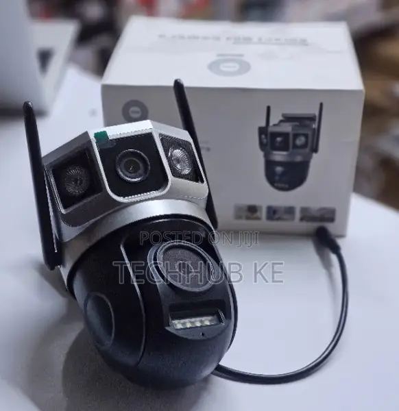 V380 4G PTZ Kamera Mbili za CCTV za Wide Angle - 1
