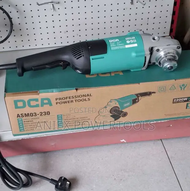 DCA ASM03-230 9-Inch 2200W Heavy-Duty Angle Grinder - 1