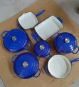 11pcs Enamel Cast Iron Cookware Set - 3