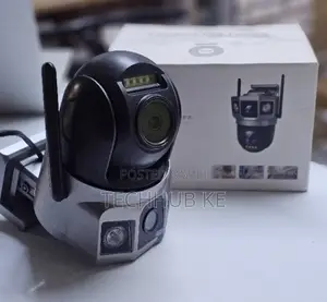 Outdoor 4G PTZ Camera with Multi-Lens, Auto Tracking, Color Night Vision