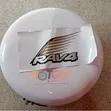 Toyota RAV4 Spare Wheel Cover - Black & White - 2