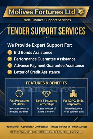 Tender Support: Bid Bonds & Performance Guarantees