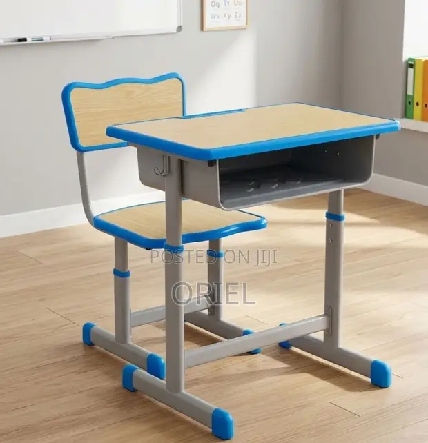 Kids Ergonomic Desk and Chair Set - Study Furniture - 1