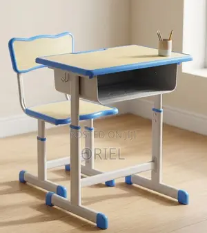 Kids Ergonomic Desk and Chair Set - Study Furniture