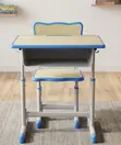Kids Ergonomic Desk and Chair Set - Study Furniture - 4