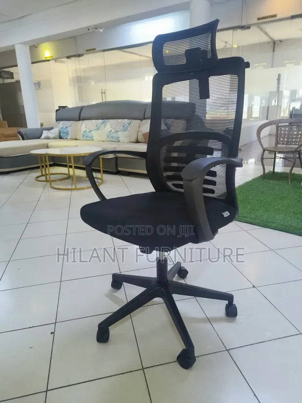 Premium Mesh Executive Office Chair with Lumbar Support - 1