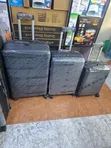 Seti ya Magari ya Kusafiria ya Grey 3-in-1 - 1