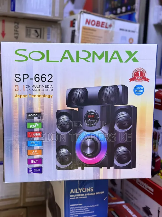 Solarmax SP-662 3.1 Channel Home Theatre System Woofer - 1