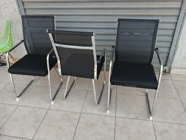 Boardroom Mesh Chair - Black (3 pcs) - 1